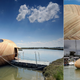 Illustration for article titled Uh, Why Is an Artist Living Inside a Floating Wooden Egg For a Year?